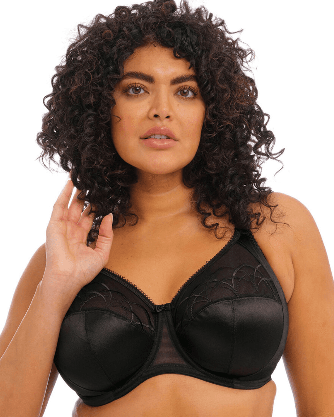 Elomi Cate Full Cup Underwired Bra - Black – The Fitting Service