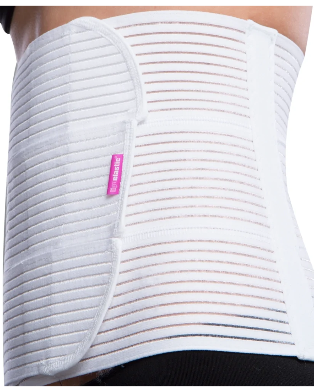 Lipoelastic abdominal binder for post surgery use 