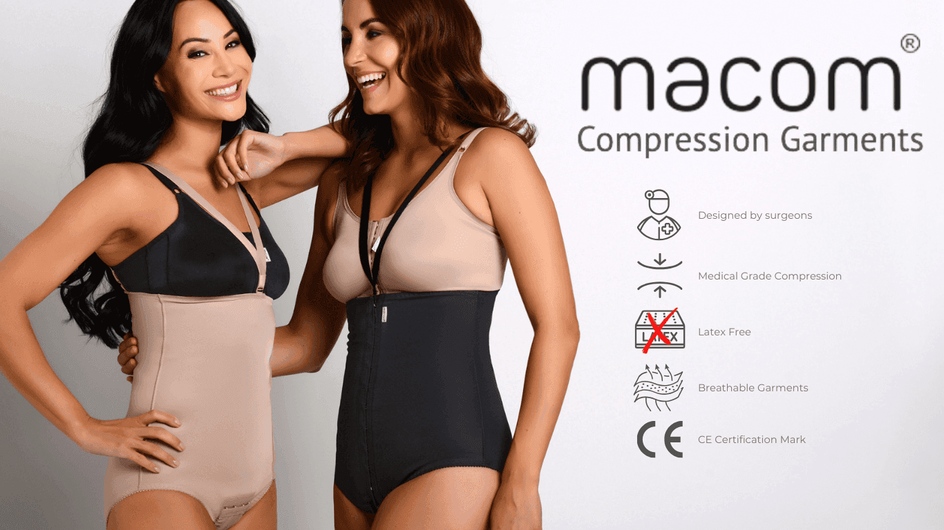 Macom Side Fastening Girdle: Optimal Support and Comfort for Post-Surgical  Recovery