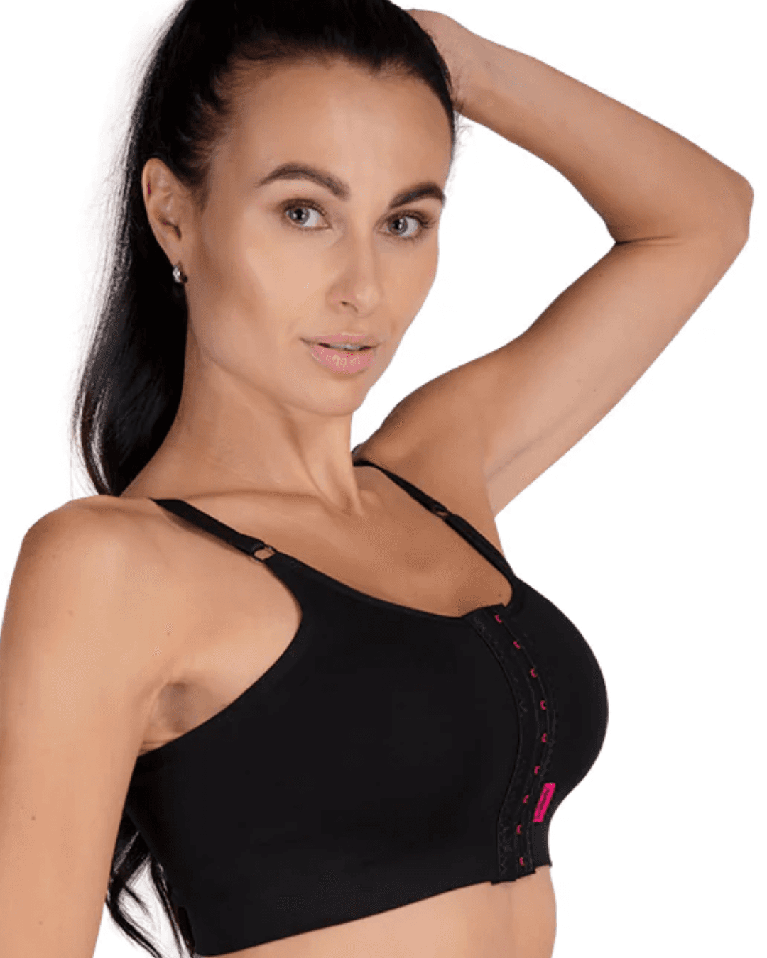 Lipoelastic black pi relax post surgery bra 