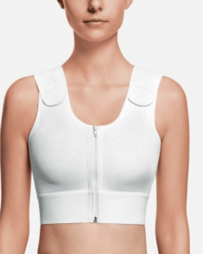 Recova Mima Post Surgery Bra – Supportive and comfortable post-surgical bra designed for breast augmentation. This post-operative bra provides optimal compression and a secure fit to aid healing and enhance comfort after surgery