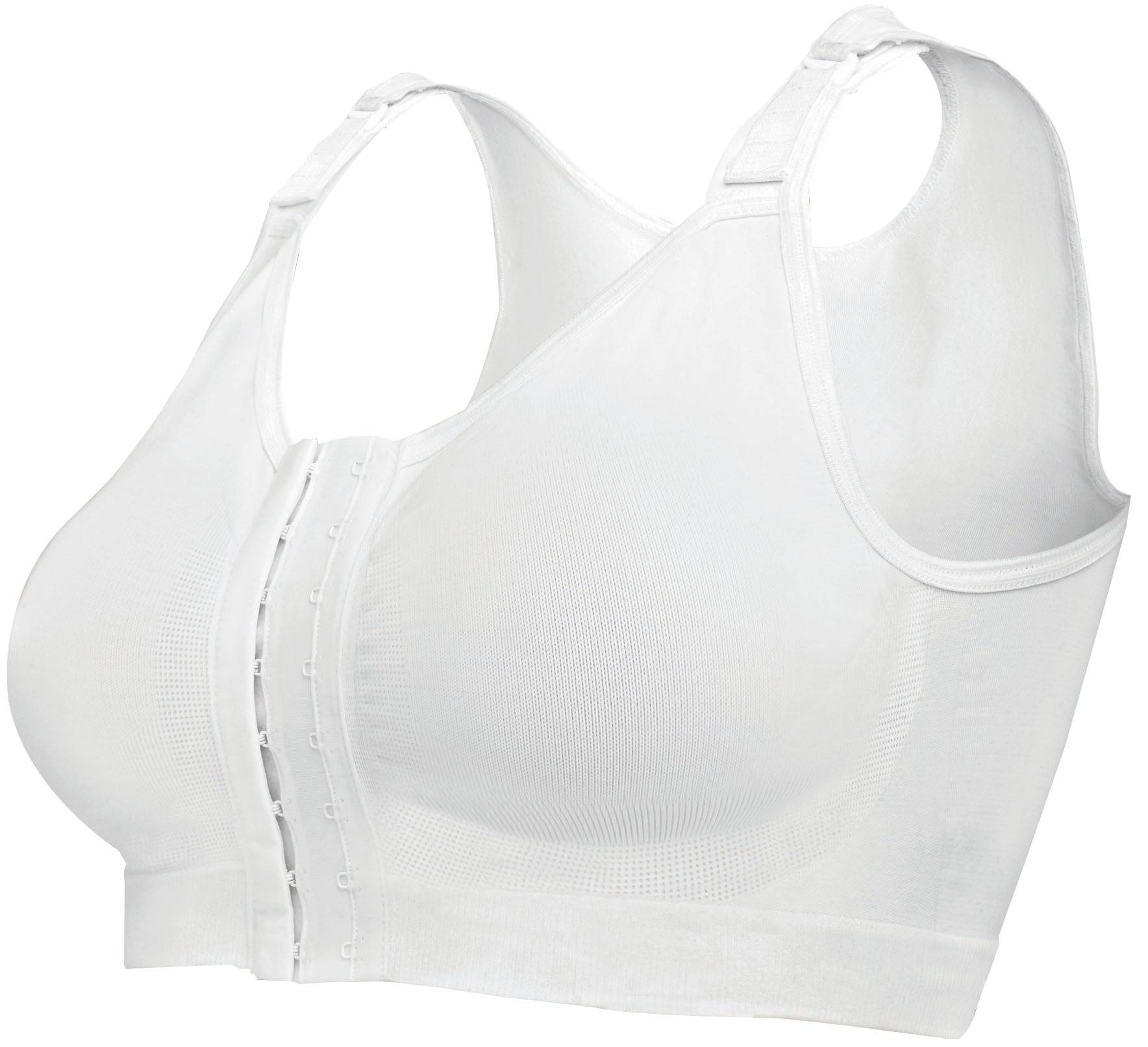 Classique 769E Post Mastectomy Fashion Bra-White-40AA